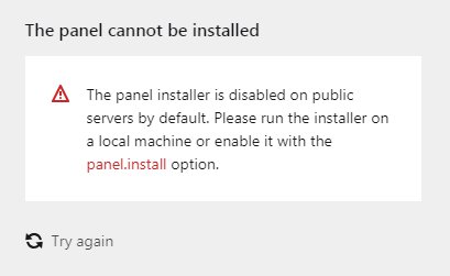 Installation des Kirby-Panels