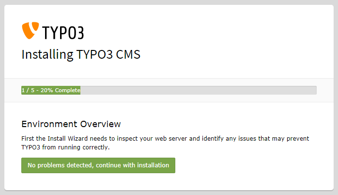 TYPO3 Install Tool